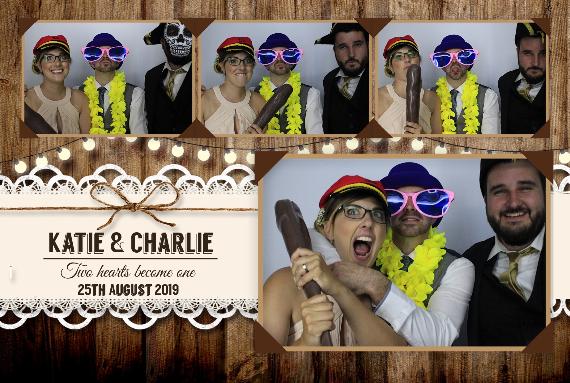 Katie & Charlie's Wedding | View more photos from the event at gallery.myphotoboothexperience.co.uk/u/MyPhotoBoothExperienceLtd/Katie-Charlies-Wedding